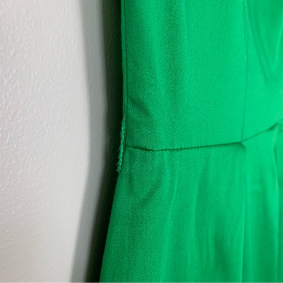 Kate Spade Dress Kelly Green Pockets Cap Sleeves Size 2 - Picture 4 of 10